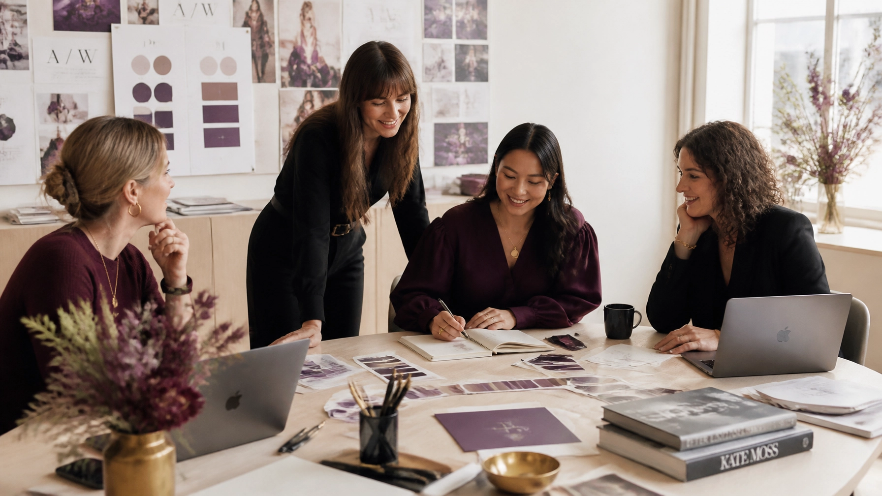 A local service business team reviewing search results