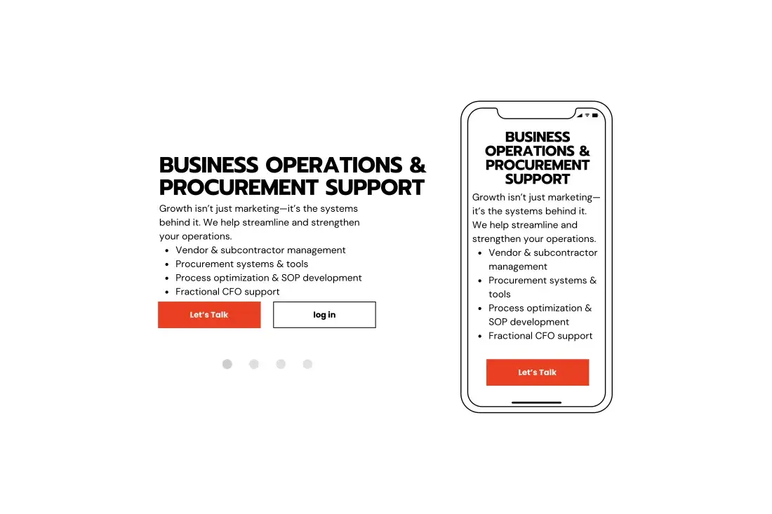 Business Operations & Procurement Support