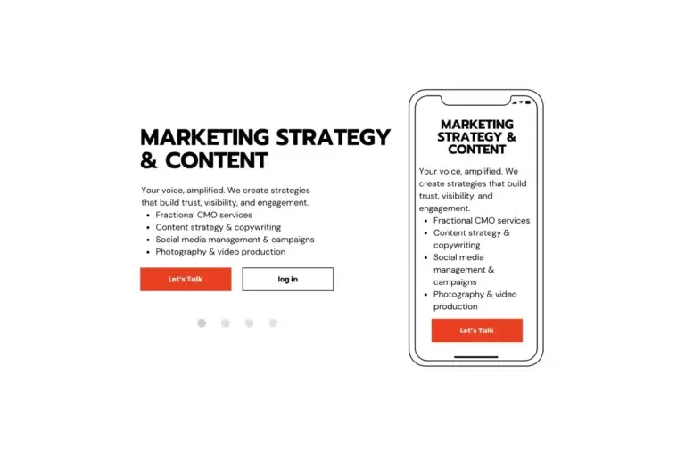 Marketing Strategy & Content